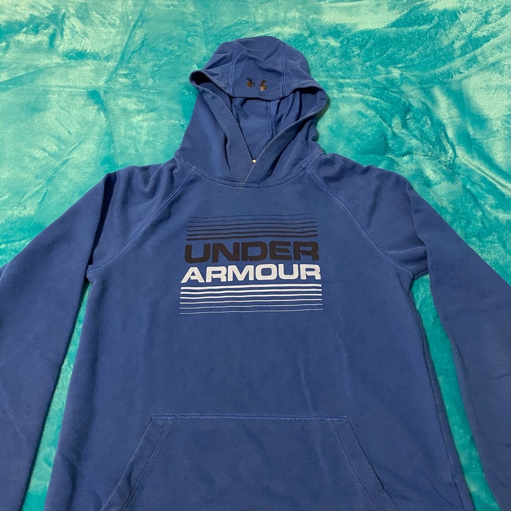 Under Armour Youth Lg or Women XS Navy Blue